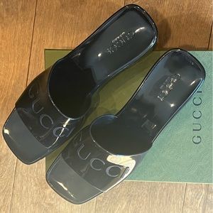 Gucci Rubber Slide Sandal